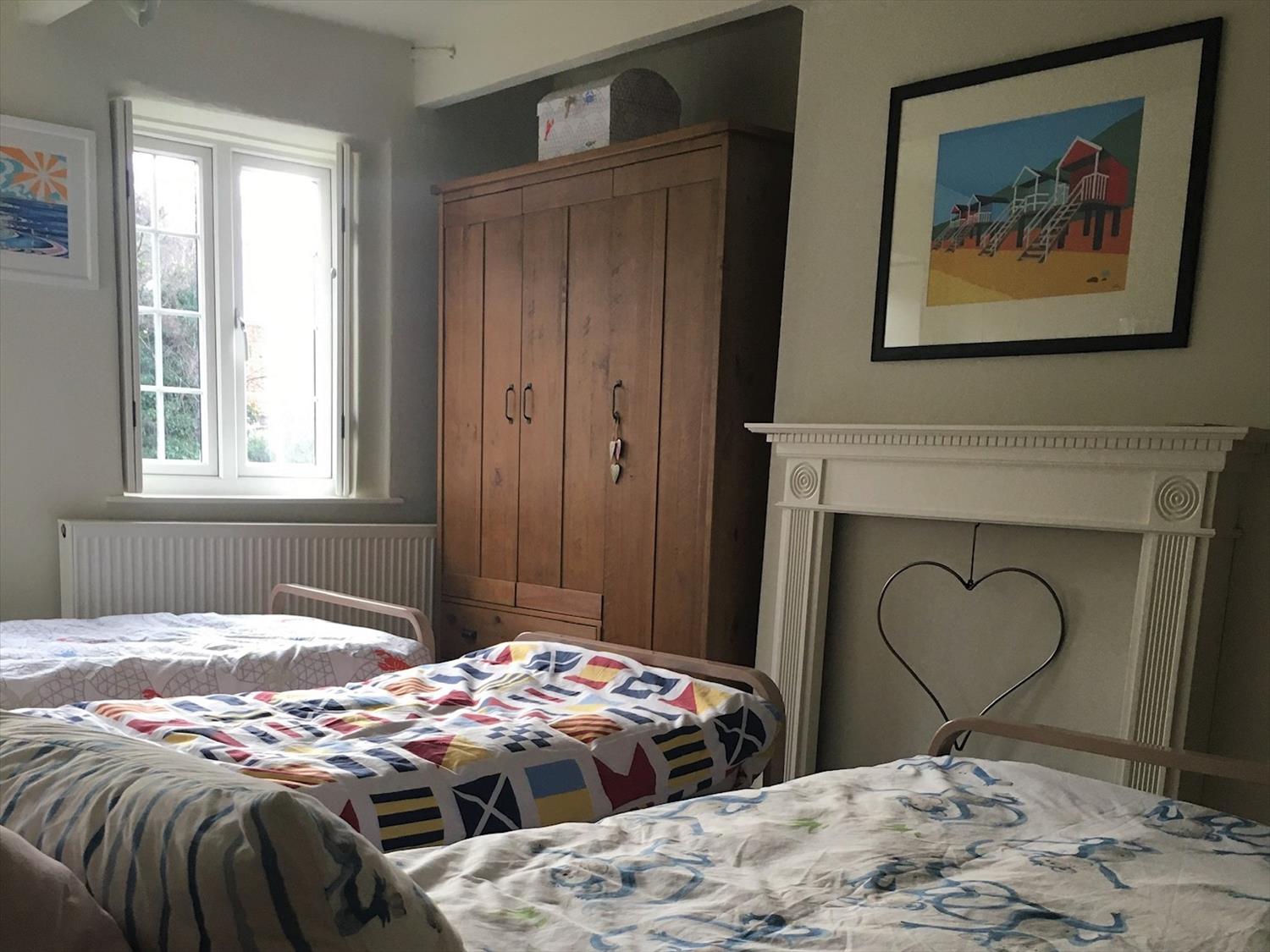 Triple single bedroom in 9 Melinda Cottage East Runton @NorfolkCoastline